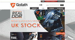 Desktop Screenshot of goliath.co.uk
